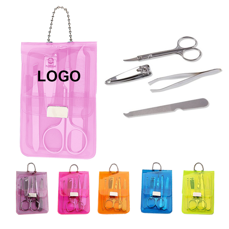 4 Pieces Manicure Set with Vinyl Case 1