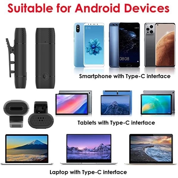 Wireless Lapel Phone Microphone 4