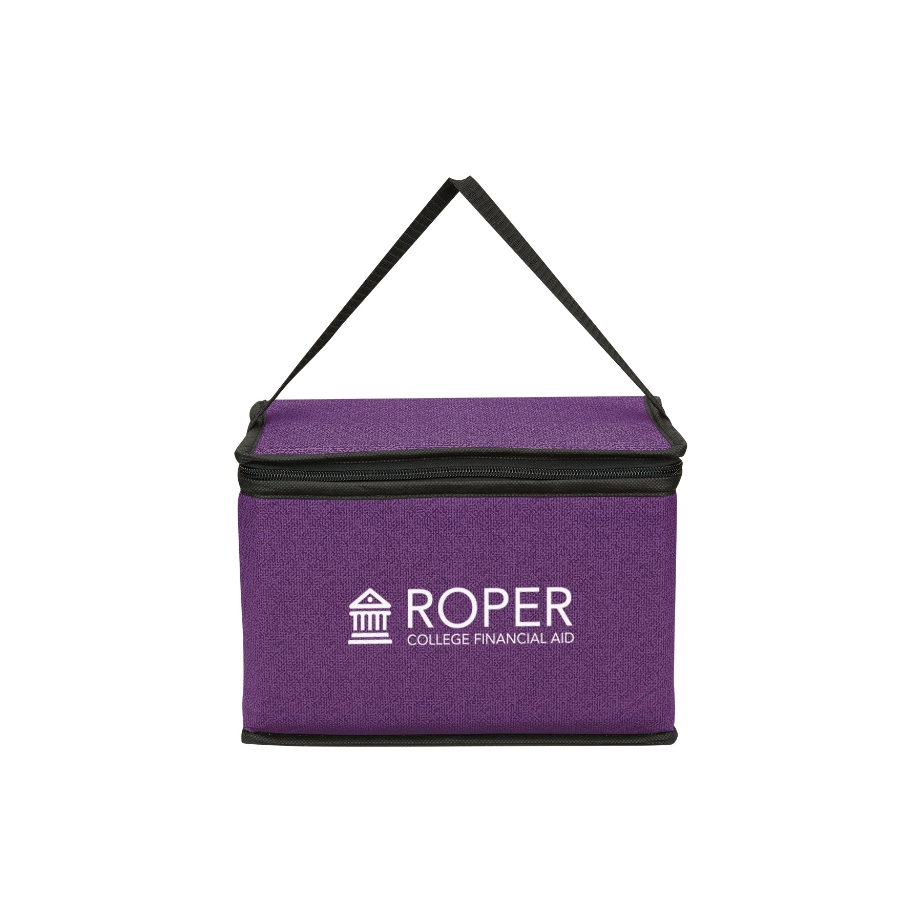 Heathered Non-Woven Cooler Lunch Bag 9