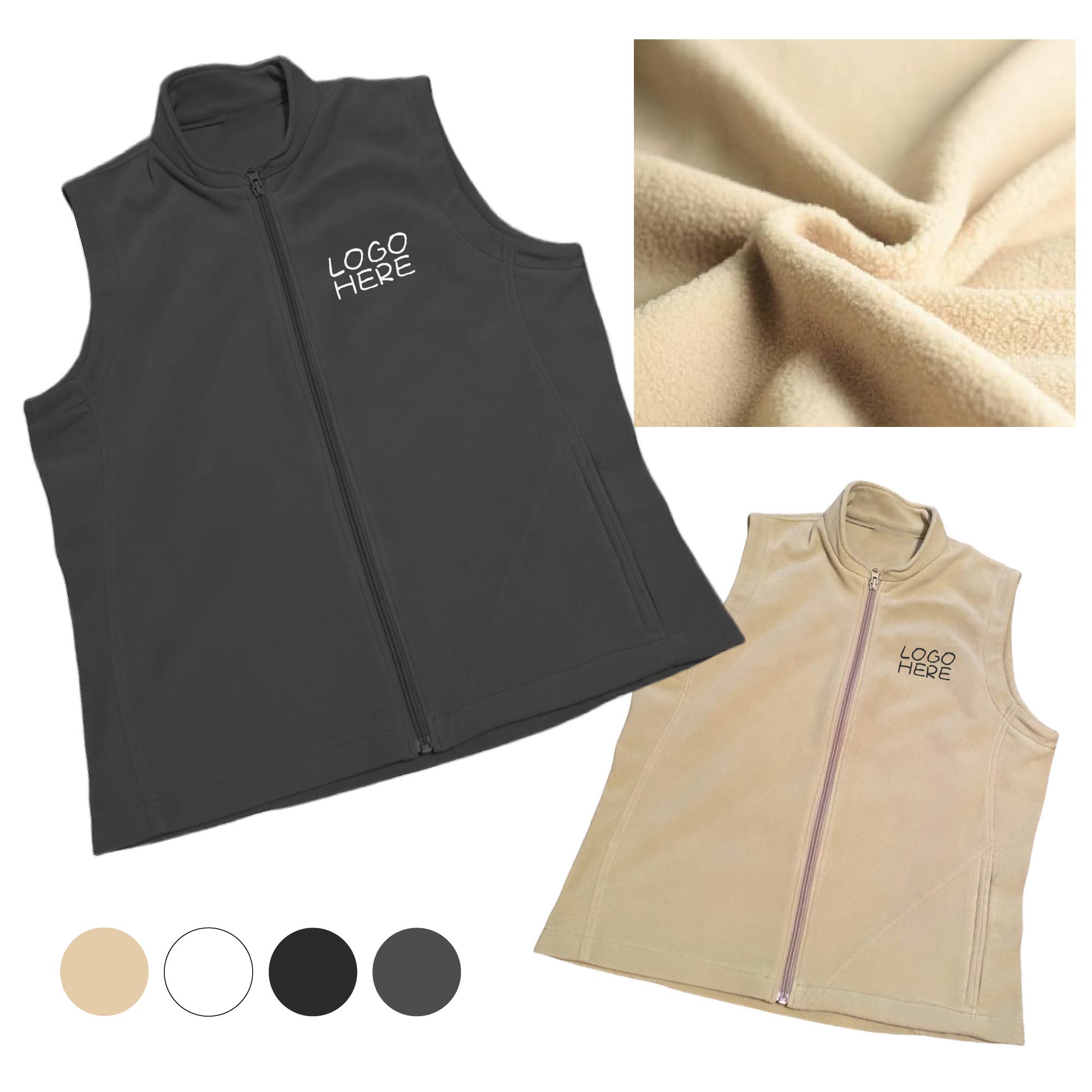 Sleeveless Fleece Vest 3