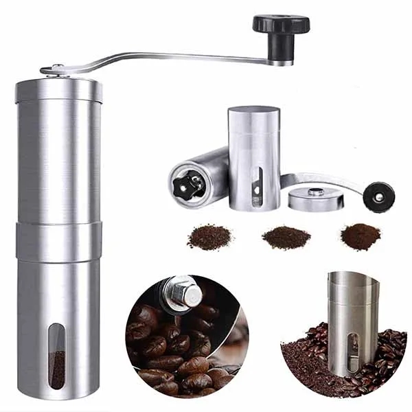 Stainless Steel Manual Coffee Kitchen Grinder 2