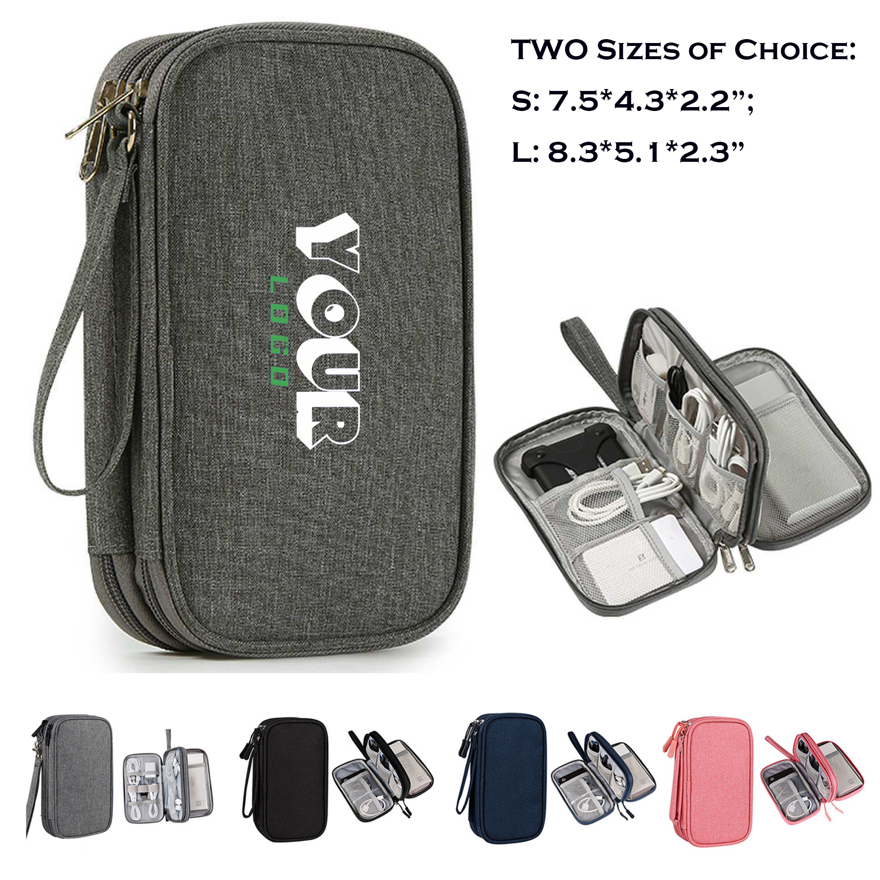 Accessories Cable Organizer Travel Carry Bag 2