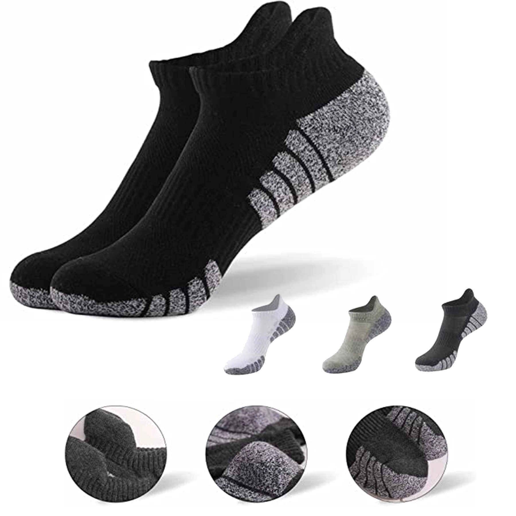 Adult Short Cotton Socks 2