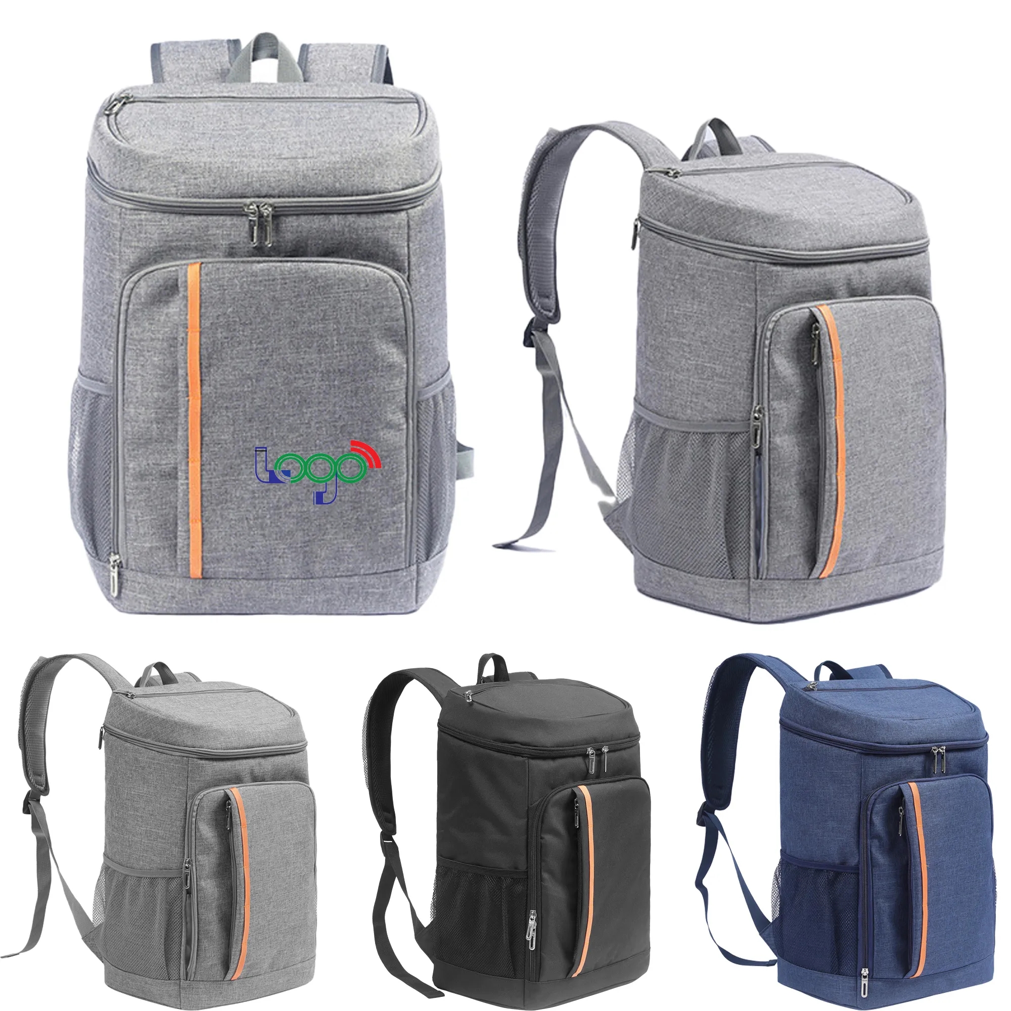 Lightweight Insulated Backpack Cooler Leak-Proof Lunch Bags 3