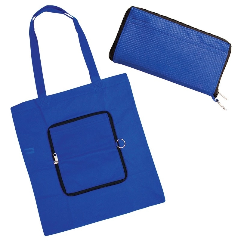 Foldable Zippin' Shopper Tote Bag 6