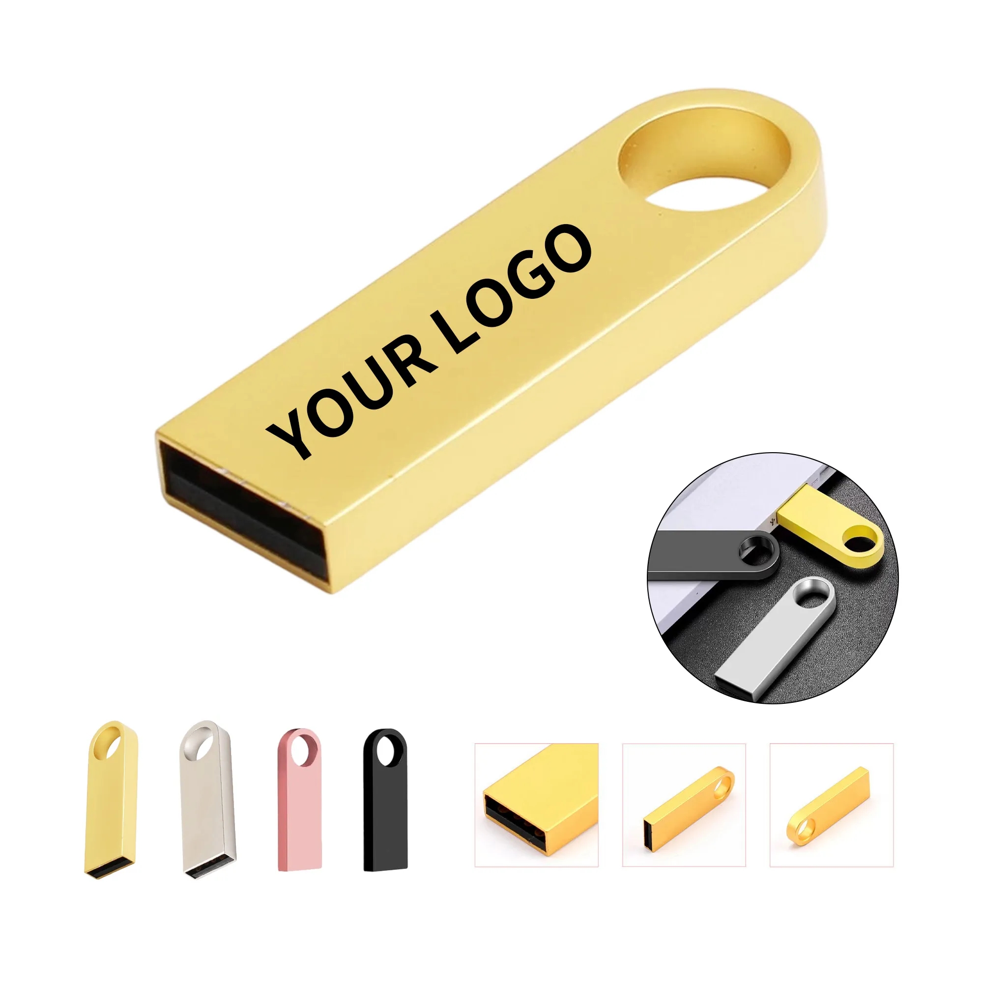 64GB Metal USB Drive Data Storage 4