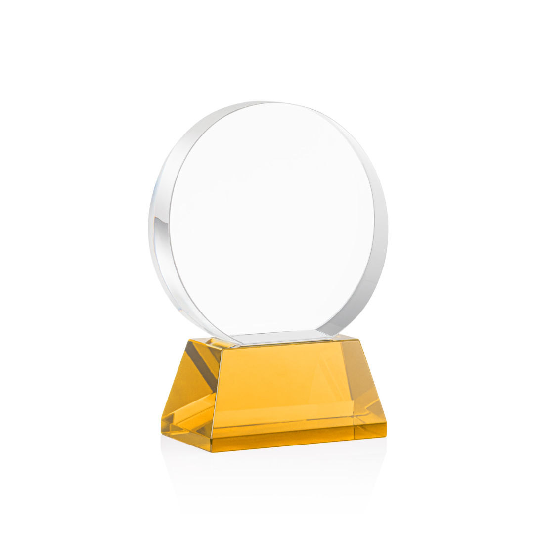 Glenwood Vividprint™ Award on Base - Amber 15