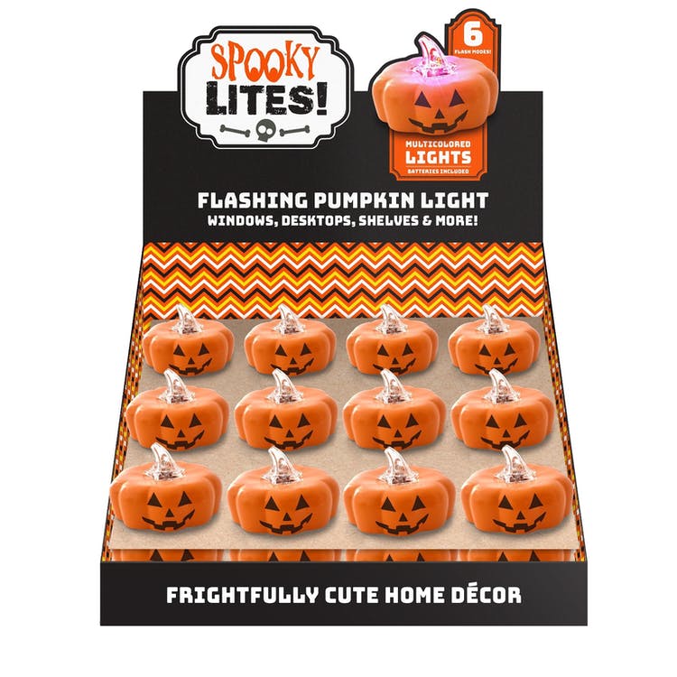 Flashing Pumpkin Lights - Six Modes 1