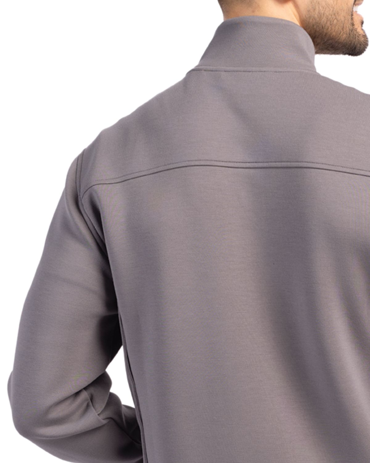 Cutter & Buck Roam Recycled Buttery-Soft Knit Mens Full Zip Jacket 16