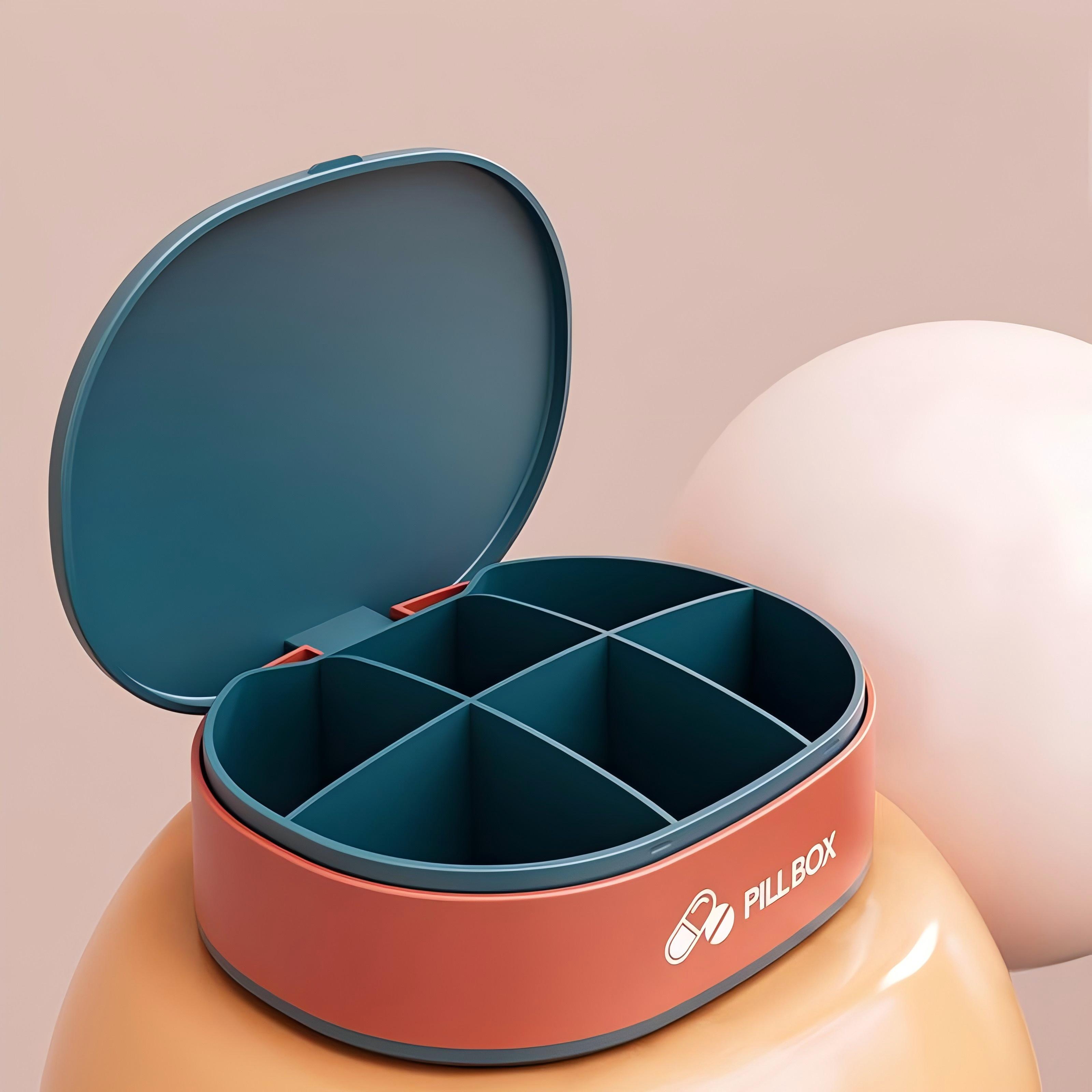 Portable tablet storage box 3