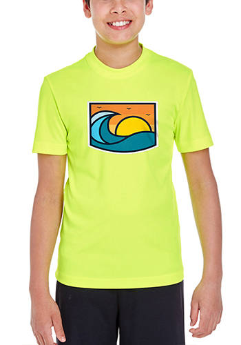 3.8 oz 100% Polyester Interlock with Moisture-Wicking Protection 72