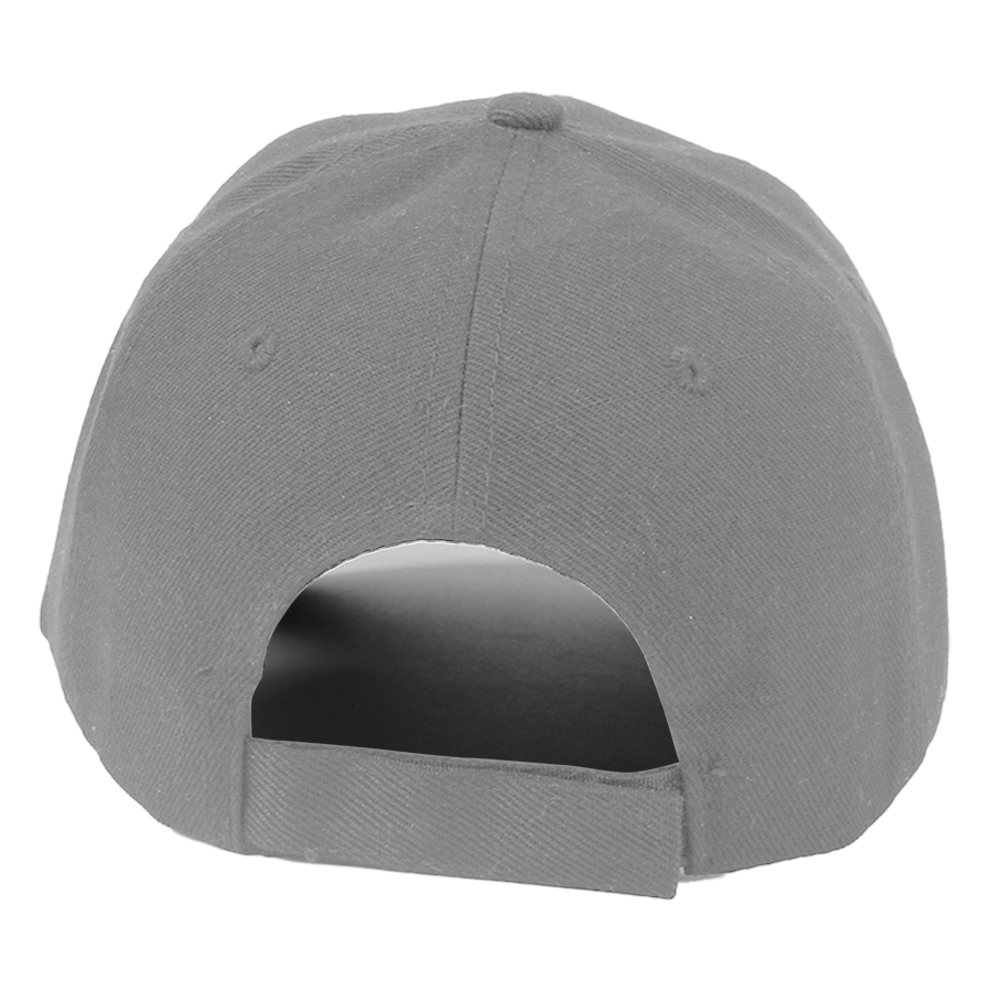 Stock Solid Color Polyester 6-Panel Cap 2