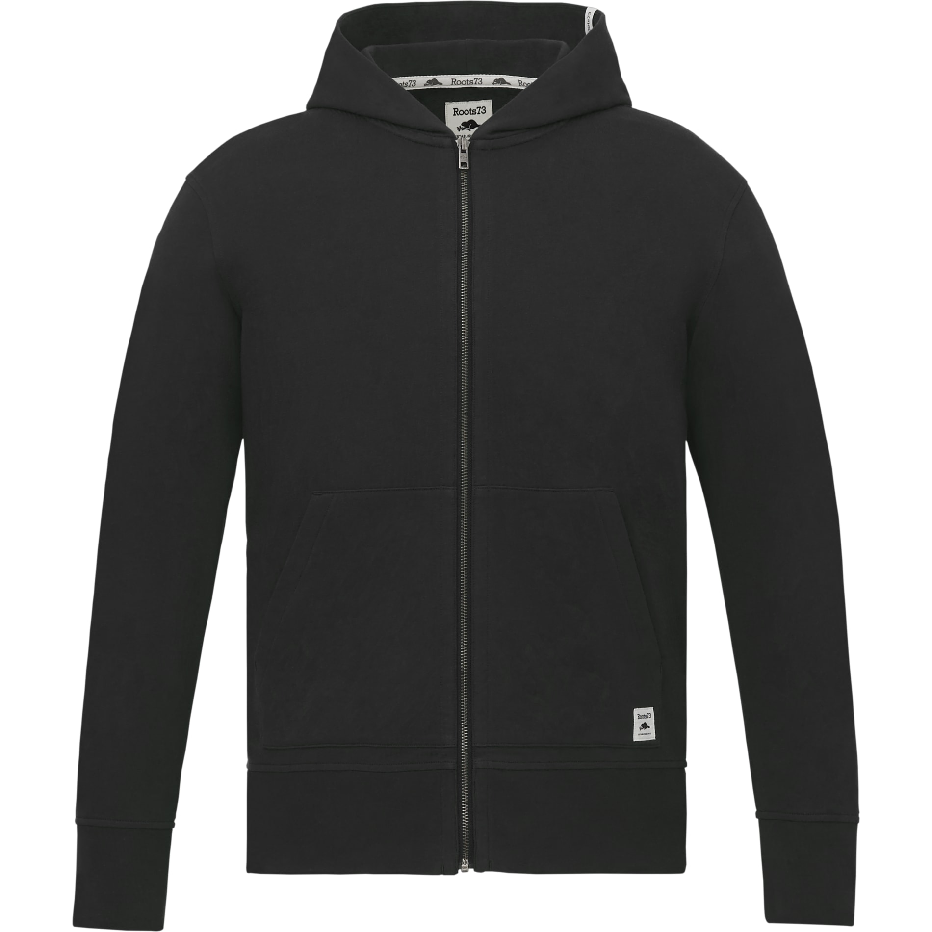 Roots73 CANMORE Eco Full Zip Hoody - Men's, custom hoodie or sweatshirt with logo imprint 12
