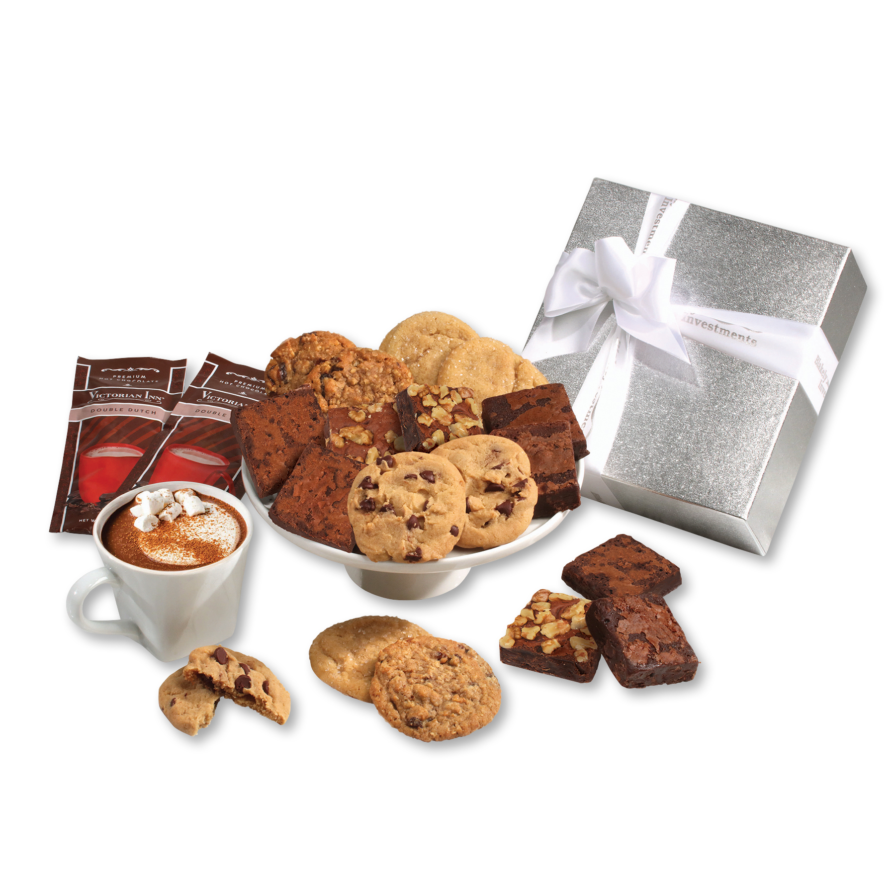 Cookies, Brownies & Hot Cocoa Gift Box