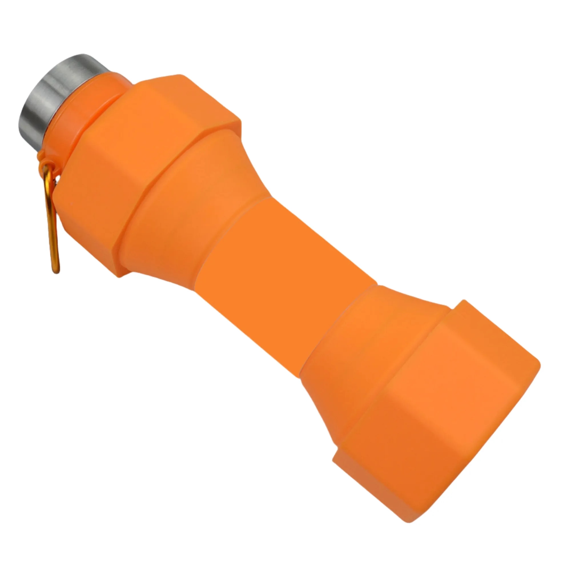 22oz Workout Dumbbell Silicone Foldable Water Bottle 4