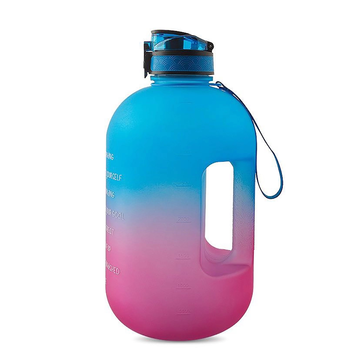 Motivational 1 Gallon Water Jug - with Straw & Time Marker 2