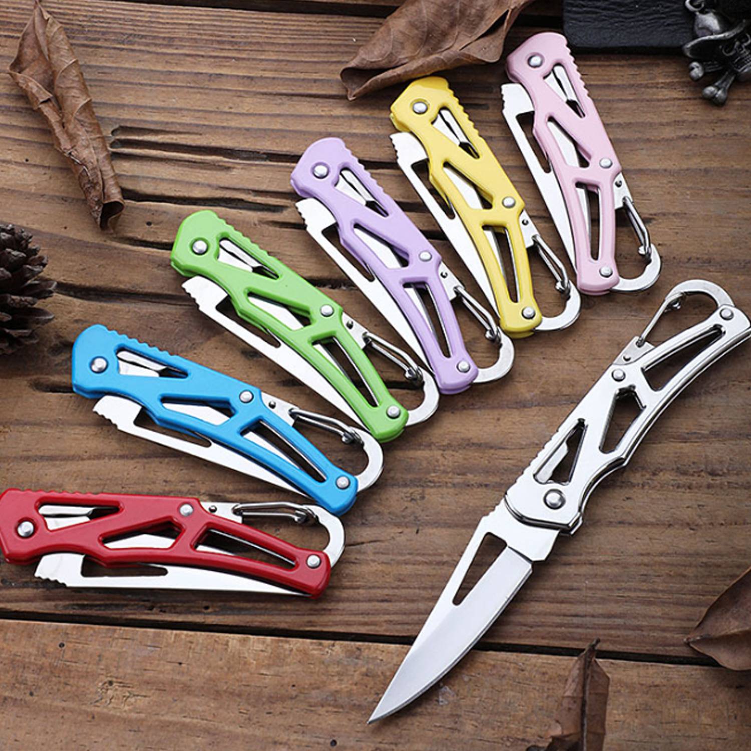 3 1/4" Foldable Knife w/ Buckle 4