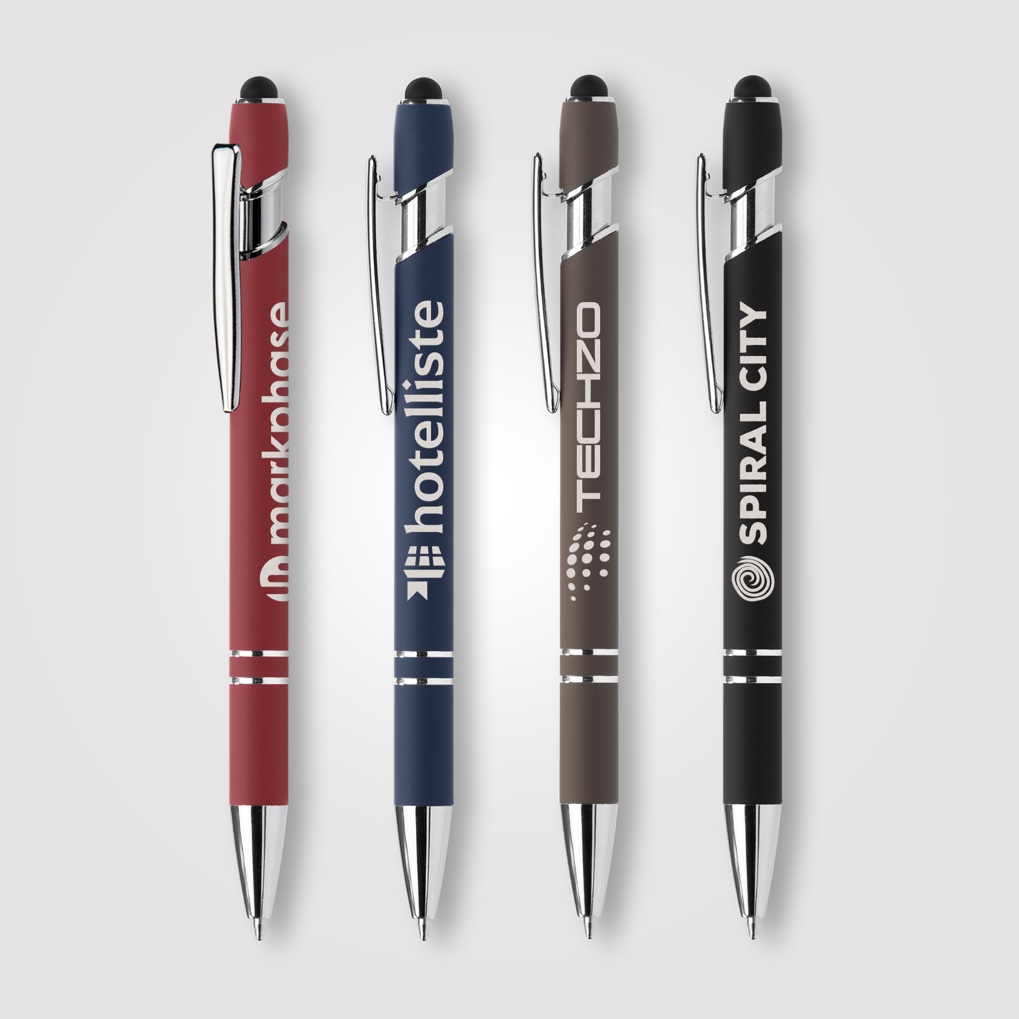 Ellipse Softy Recycled Aluminum Pen w/ Stylus + Anti-Fraud Ink 4