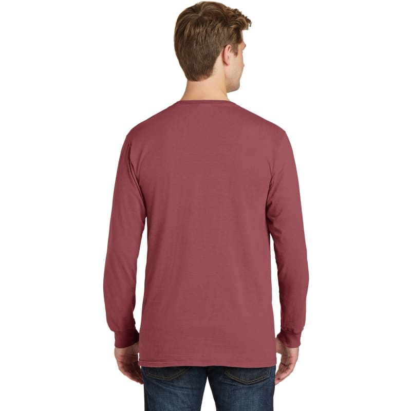 Port & Company Beach Wash Garment-Dyed Long Sleeve Tee 86