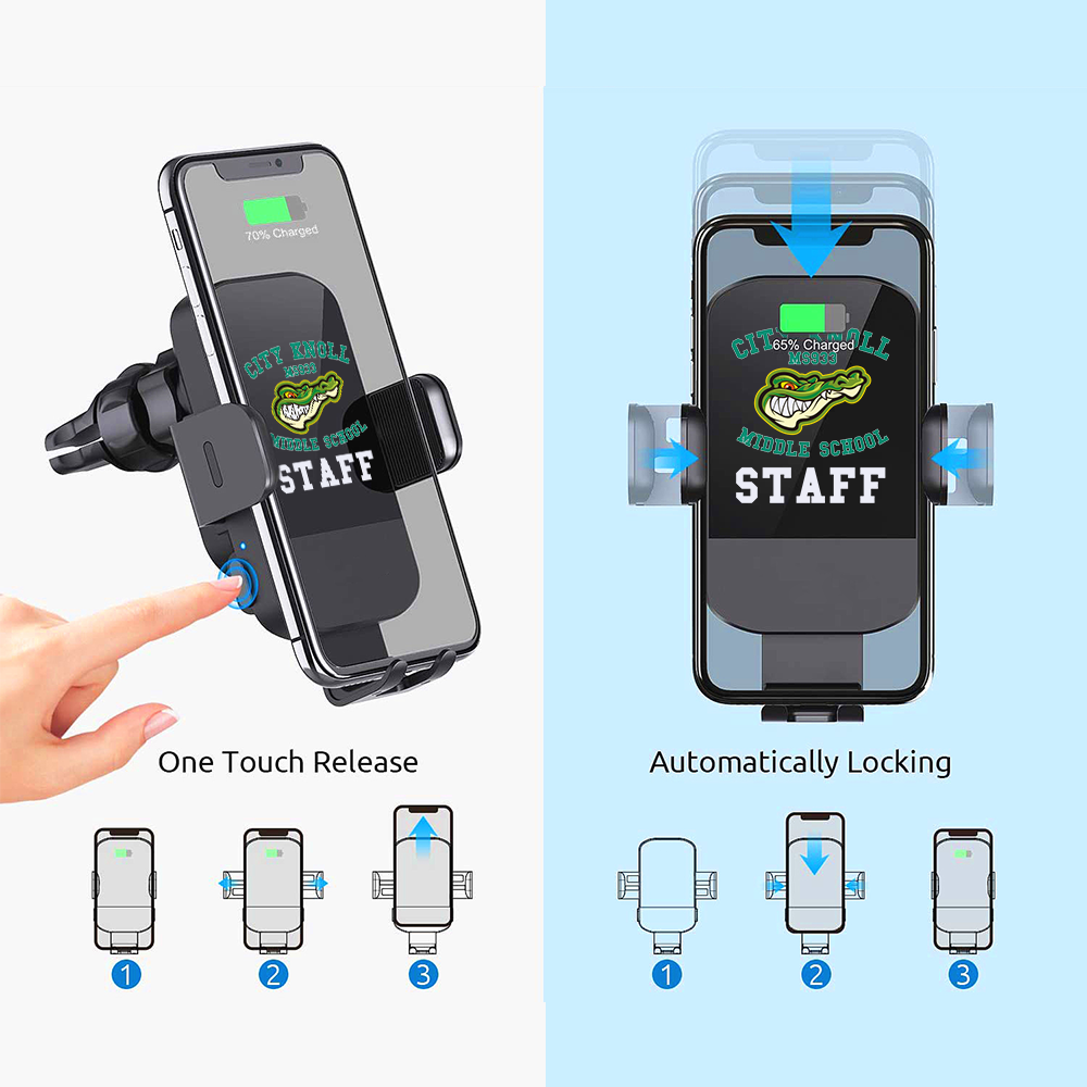 Austin Auto-Clamping Car Charger 2