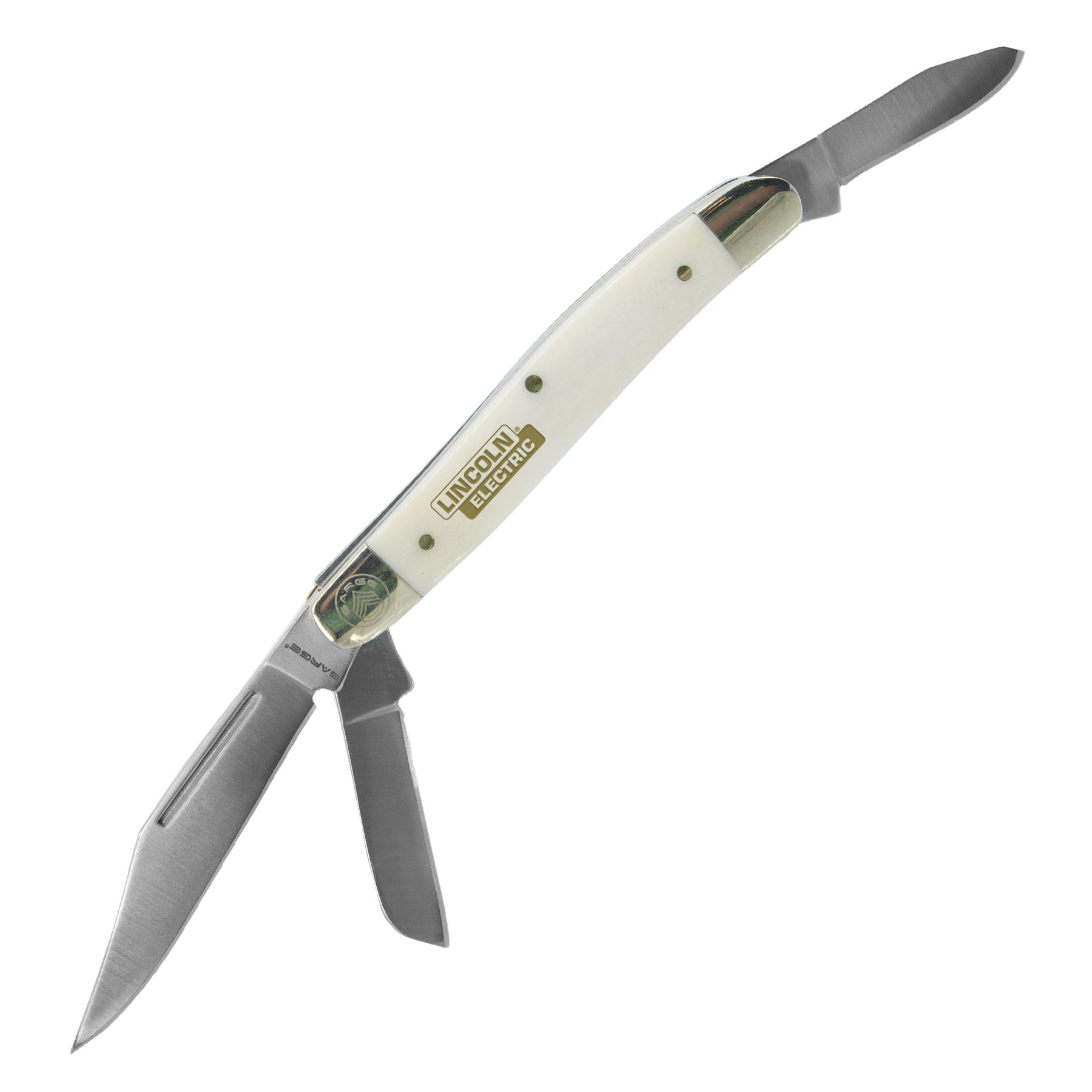 Amigo - White Bone 3 Blade Stockman 5