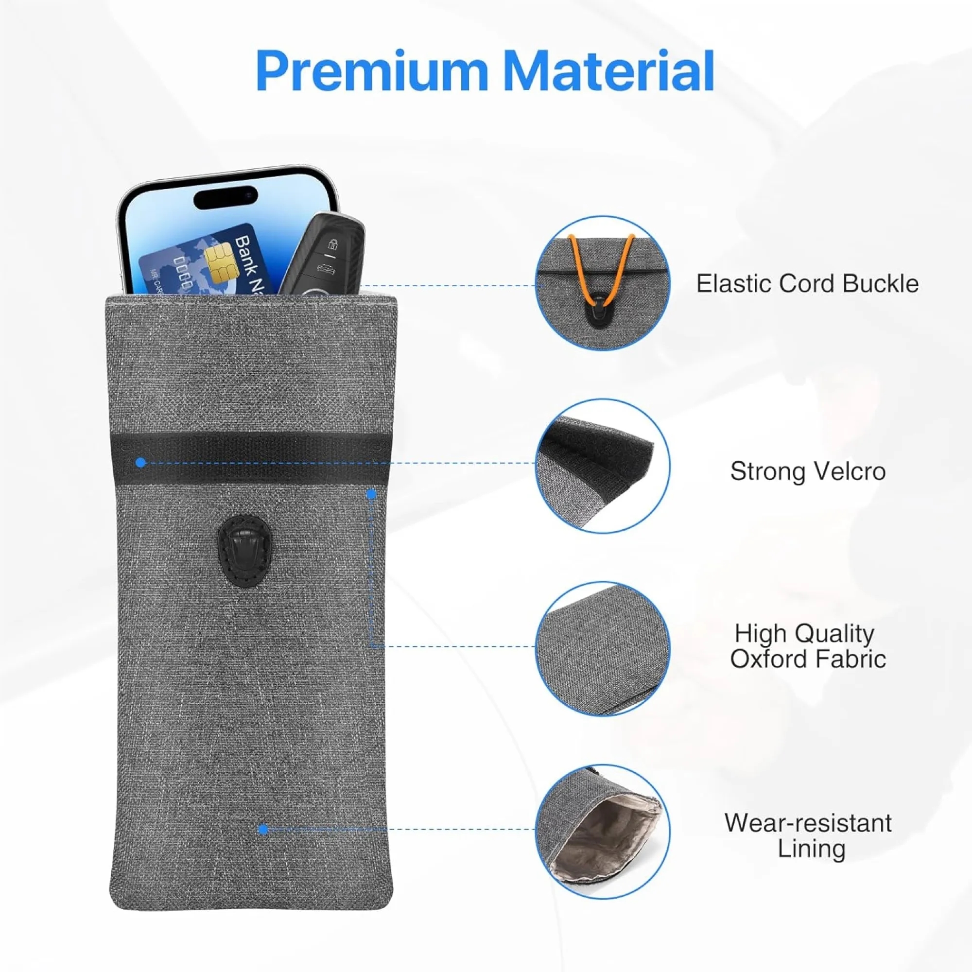 Portable Signal Blocking Mobile Phone Pouch 3