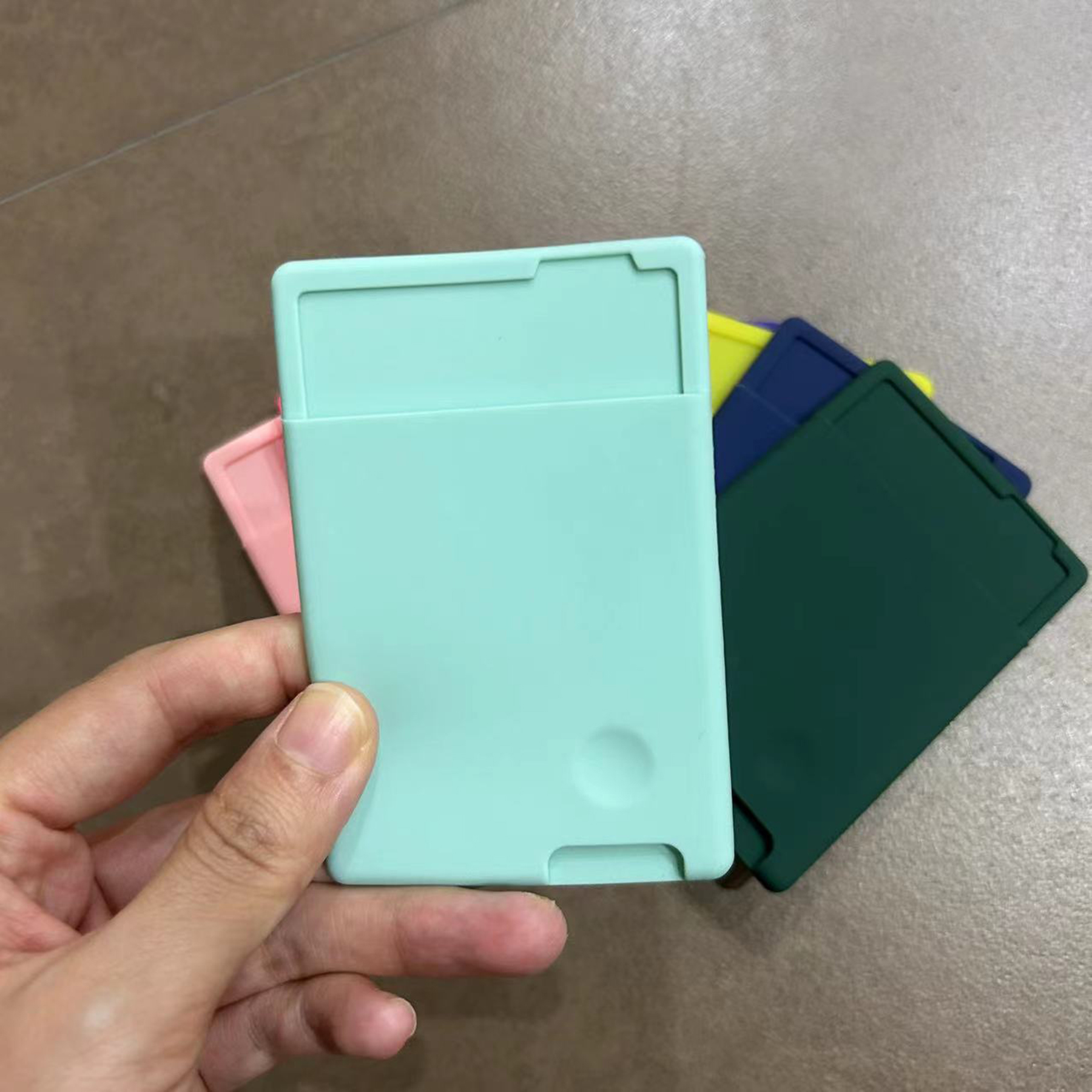 Silicone Phone Card Holder 1