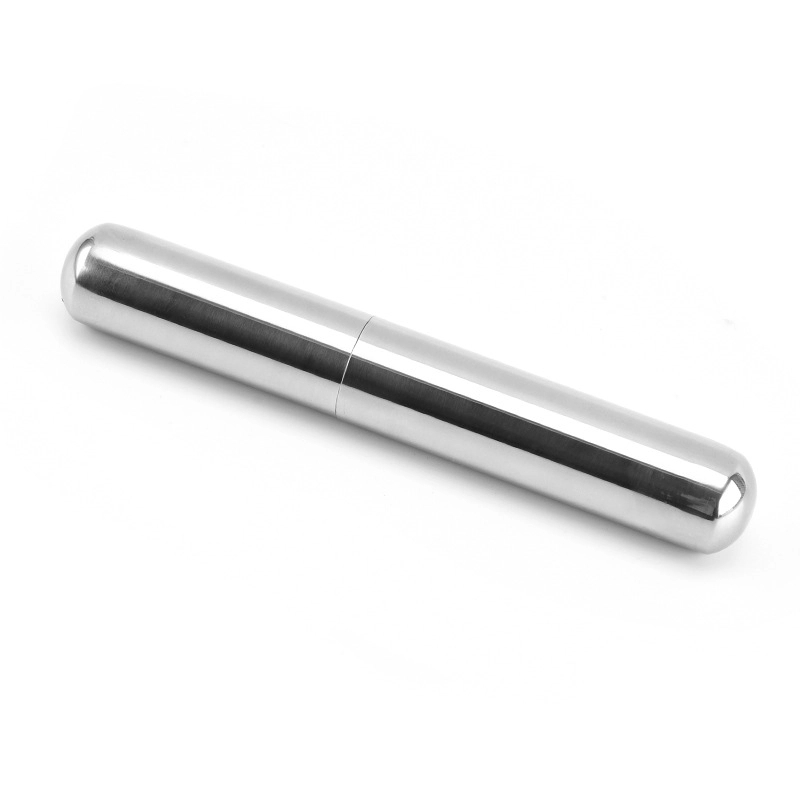 Stainless Steel Lightweight Slip Cap Cigar Tube 2
