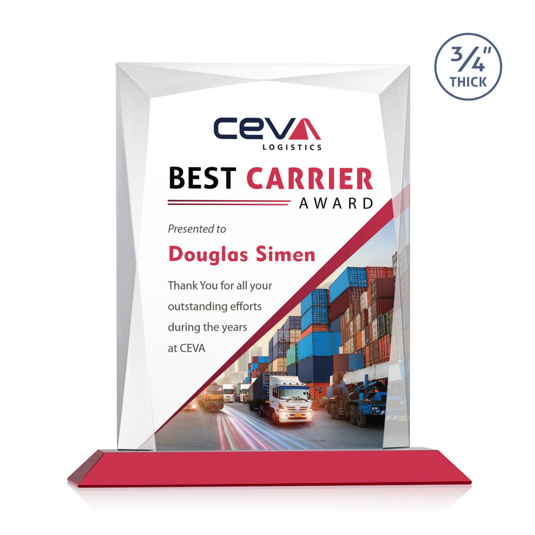 Messina VividPrint™ Award - Red 6