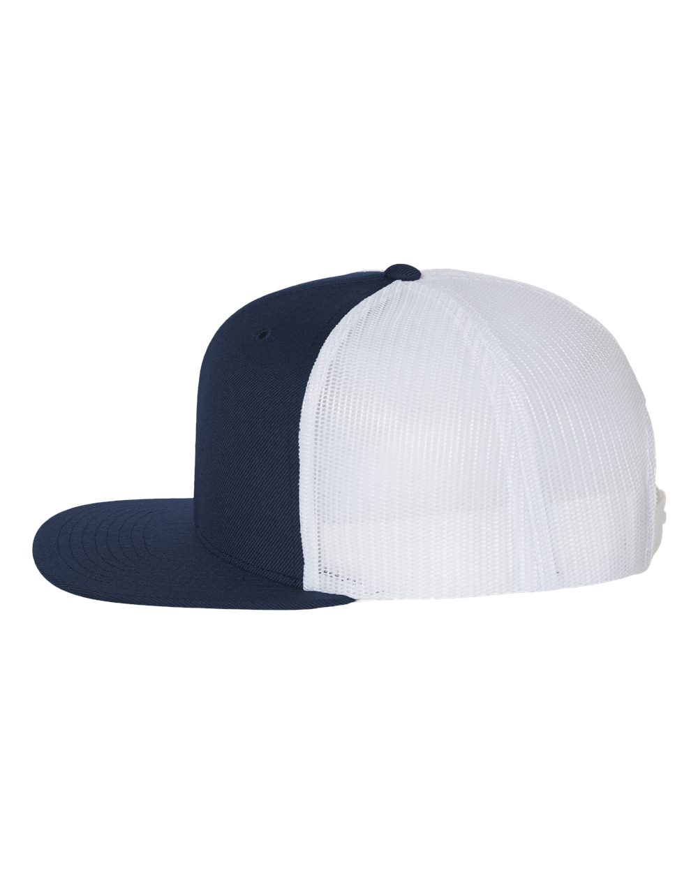 Wool Blend Flat Bill Trucker Cap - 511 5