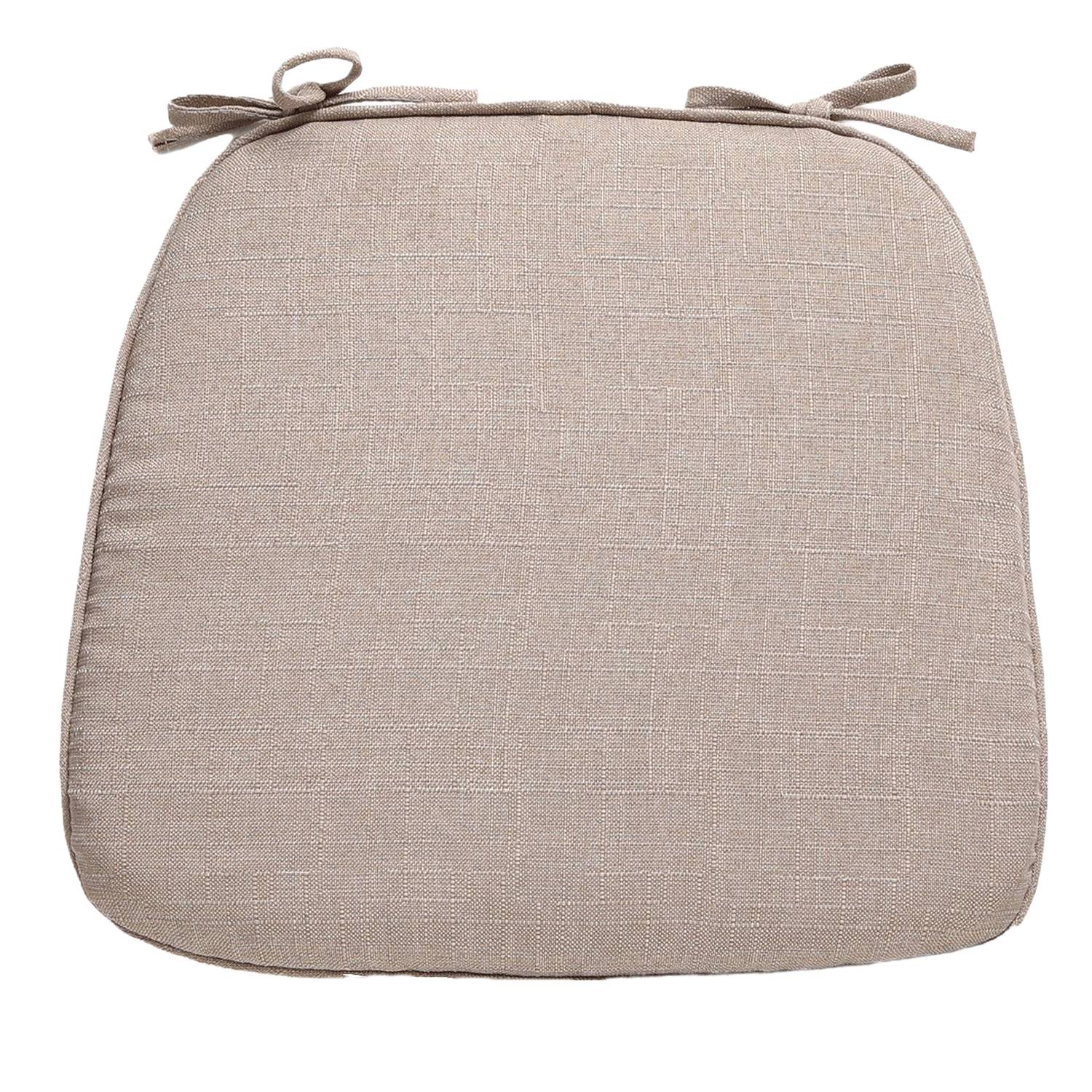 Polyester Universal Non-Slip Chair Seat Cushion w/ Tie 6