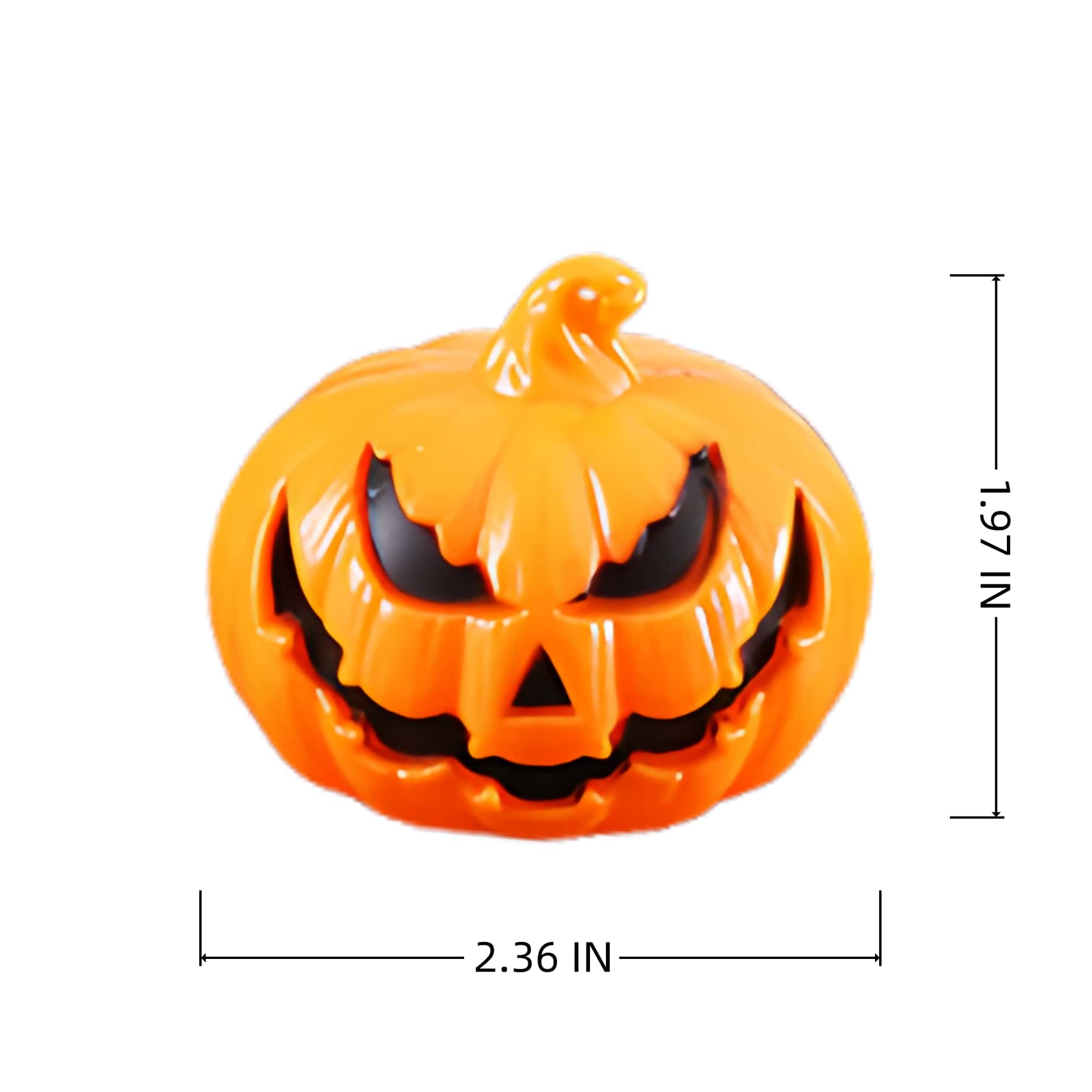 Halloween Pumpkin Ghost Face Electronic Candle 1