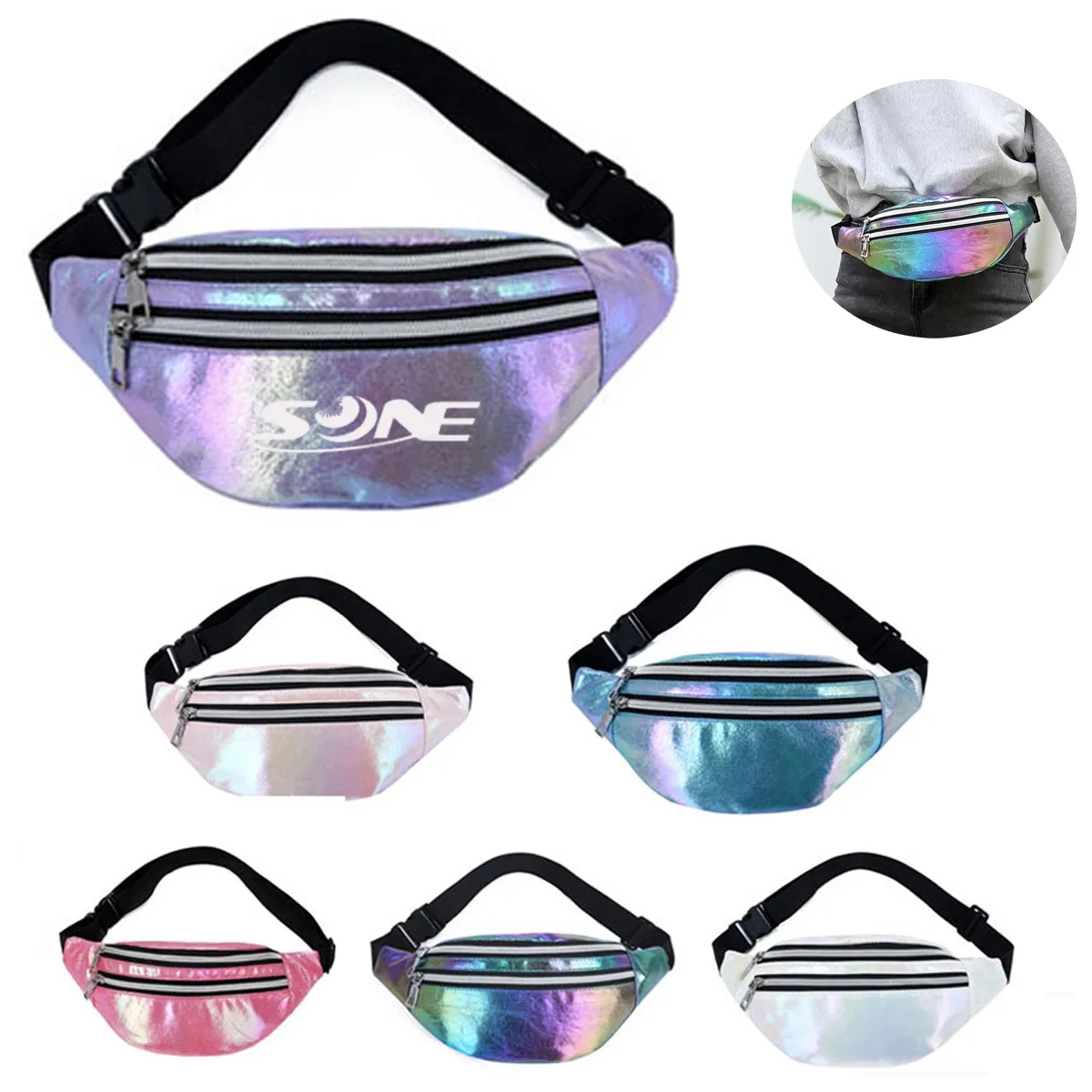 Holographic Fanny Bag 1