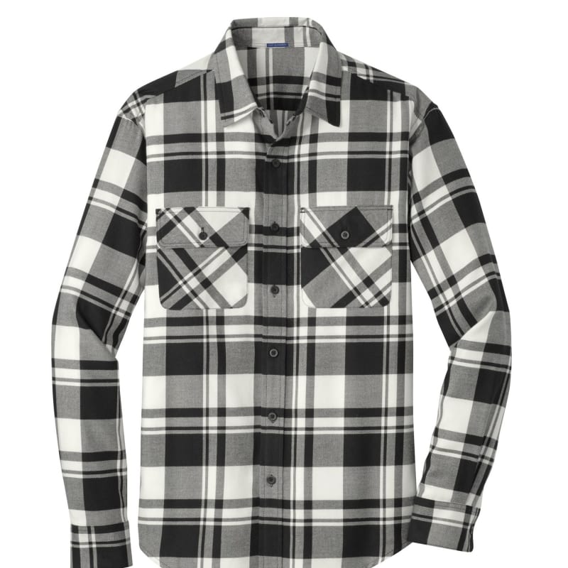 Port Authority Plaid Flannel Shirt. 20