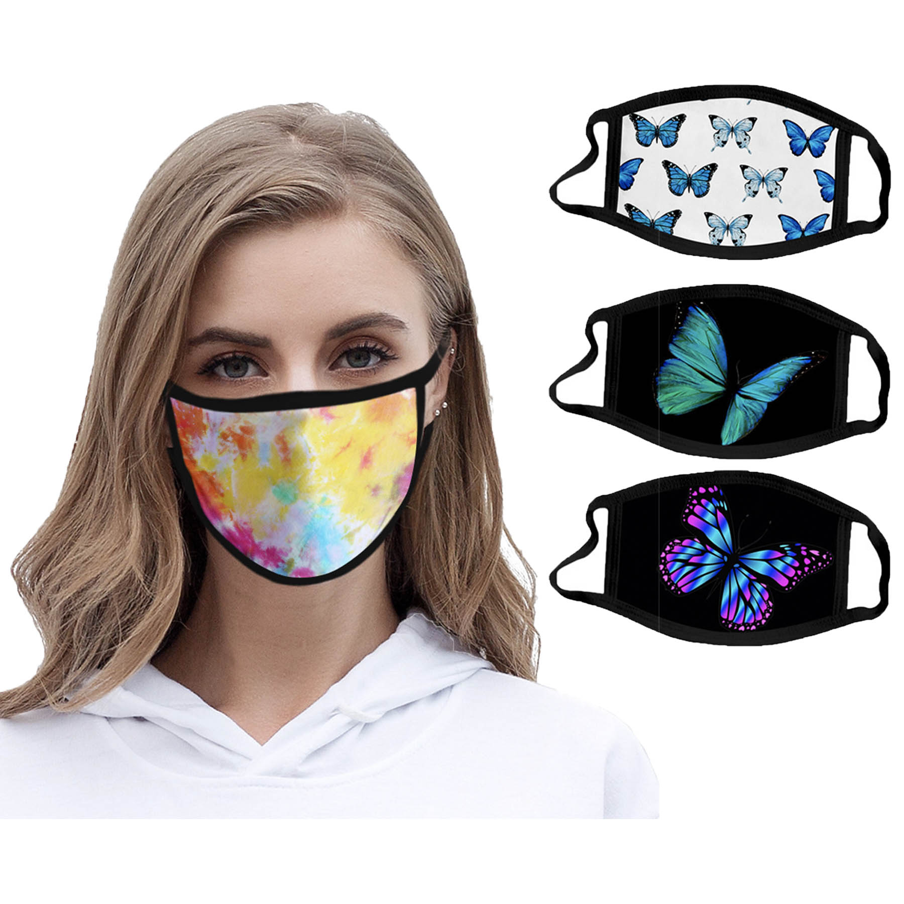 Custom Full-Color Reusable Face Mask 1