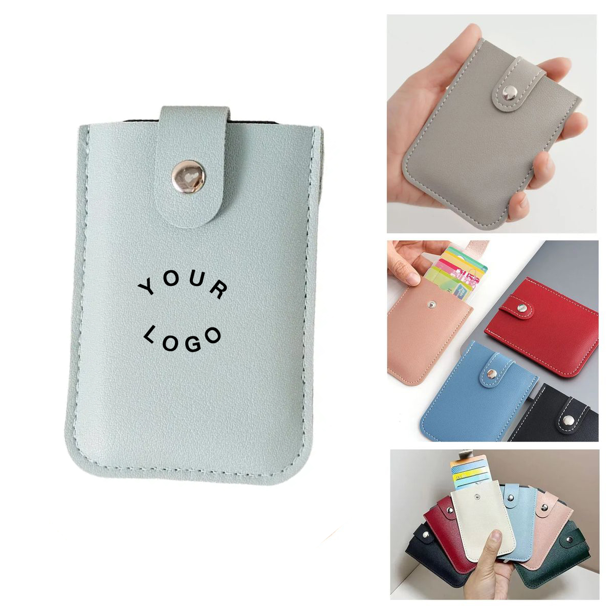 PU Leather Slim Wallet with Pull Tab Feature 3