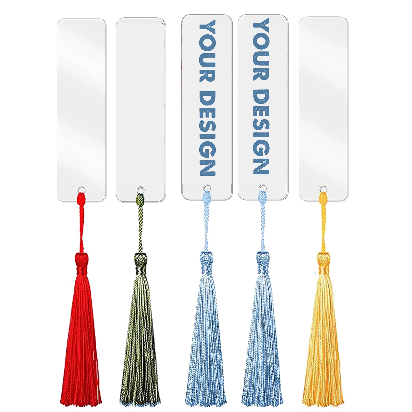 Stylish Acrylic Tassel Page Marker 3