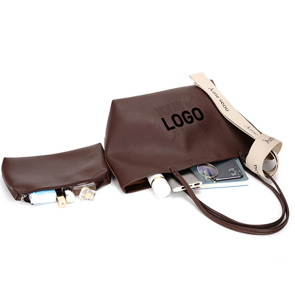 2Pcs Shoulder Tote Wallet Bag Set 2