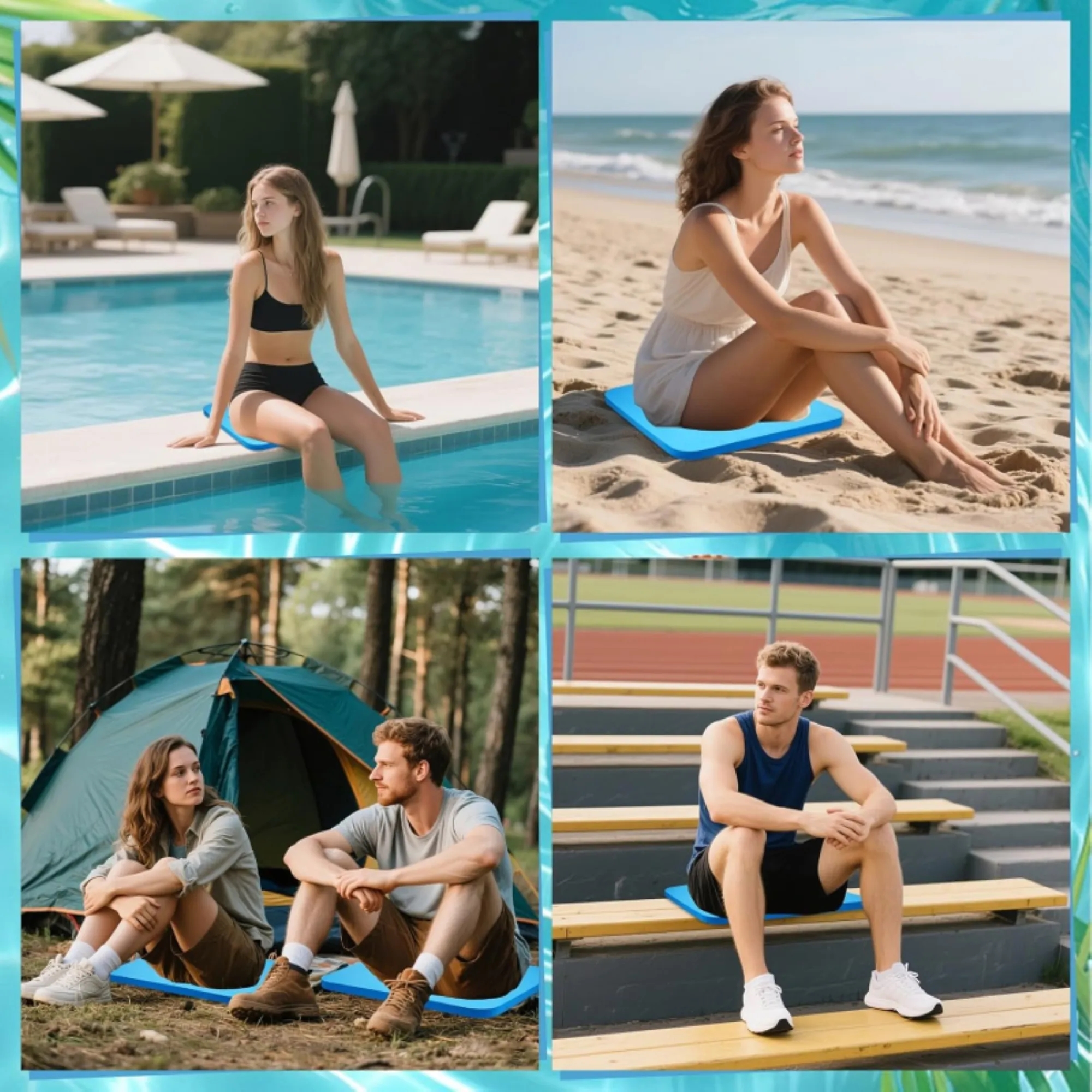 Portable Foam Outdoor Waterproof Seat Pad 4
