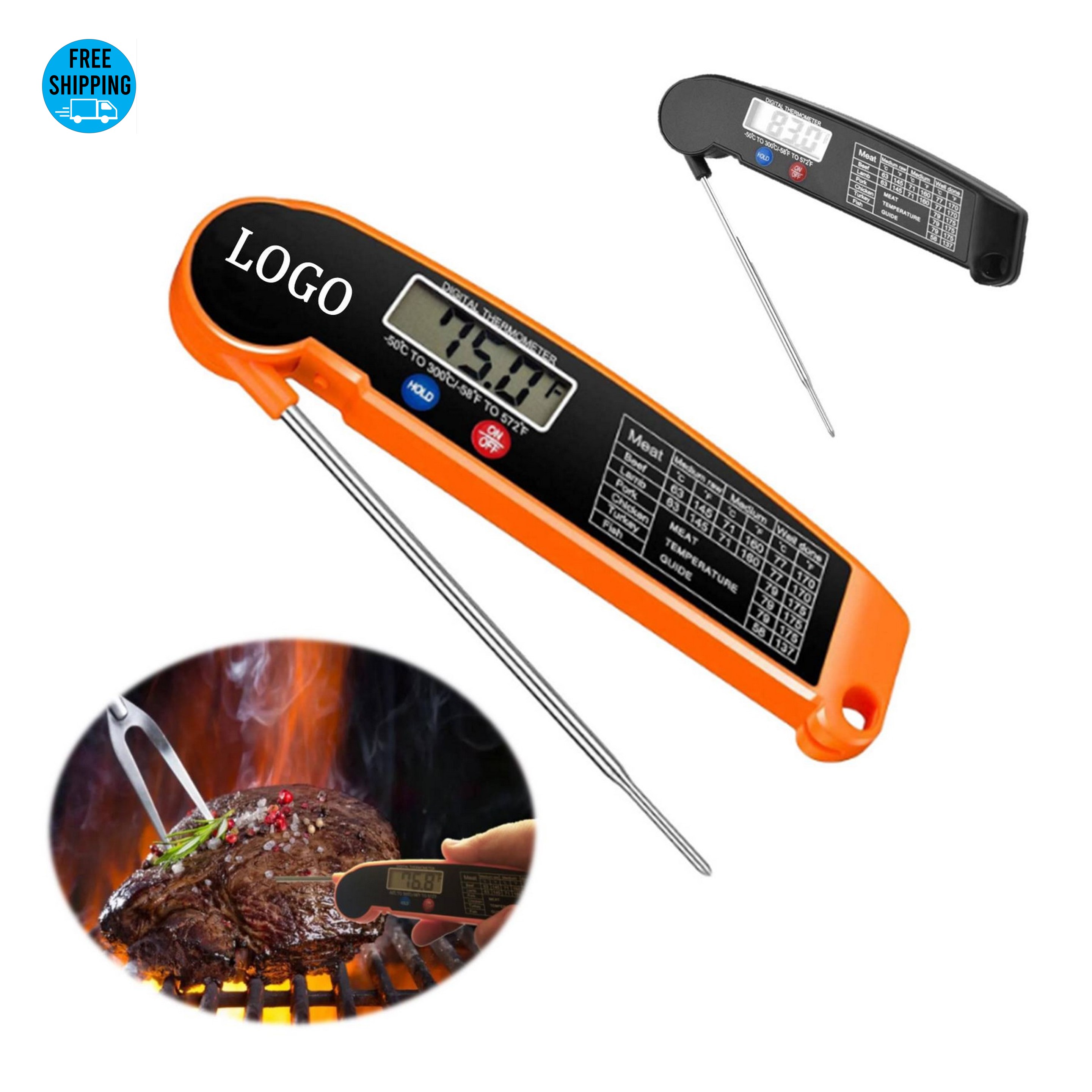 Instant Read Meat Thermometer 4