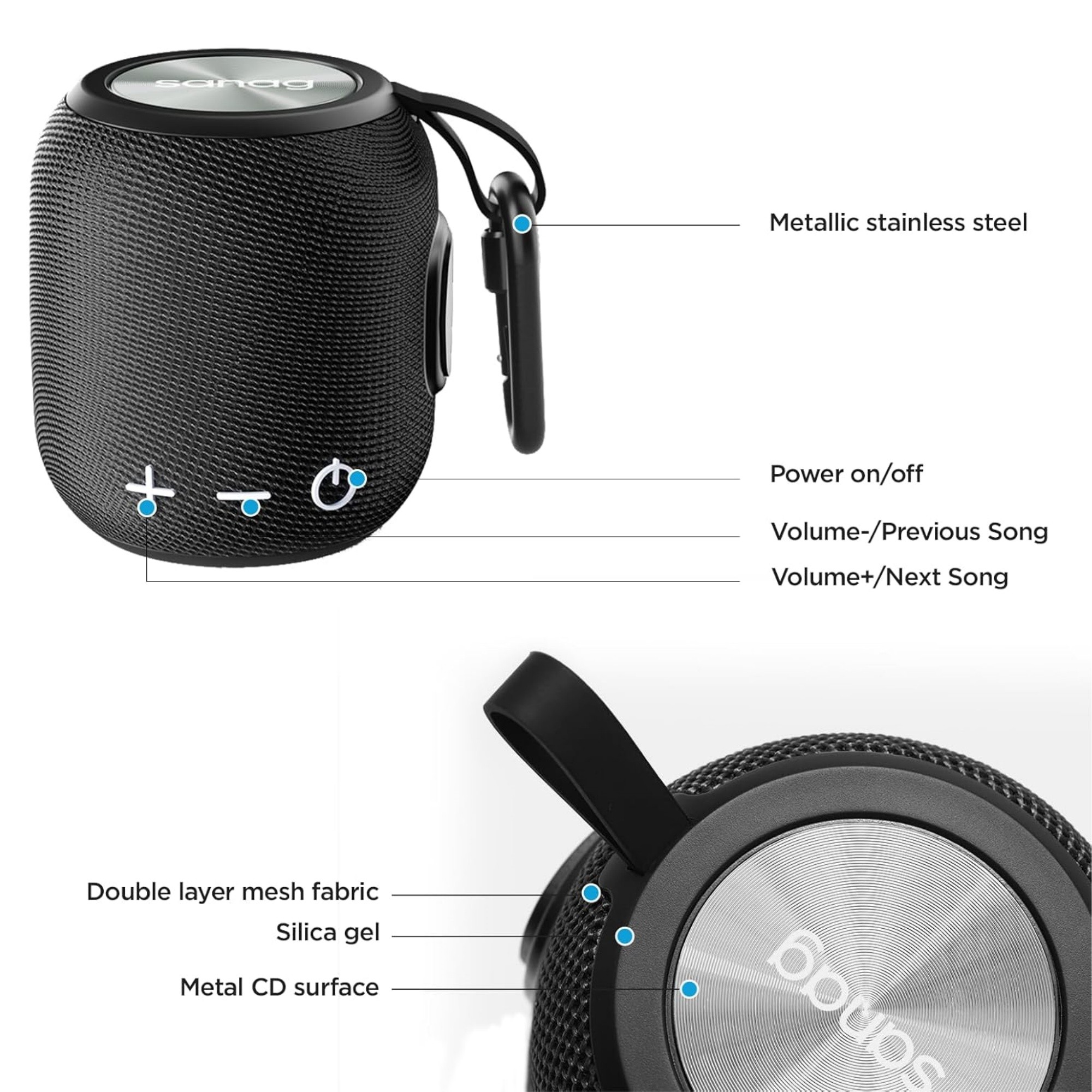 Bluetooth Wireless Mini Speaker 3