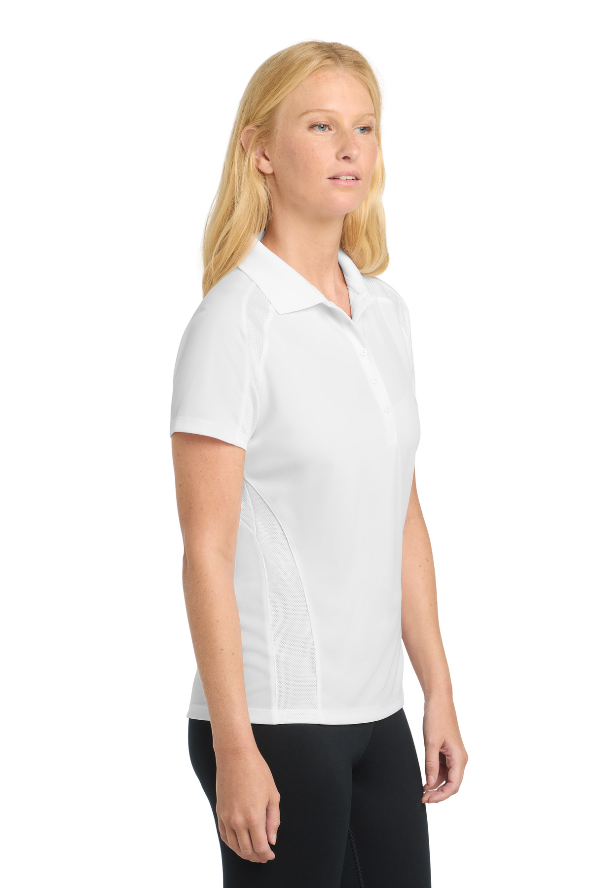 Sport-Tek Women's Dri-Mesh Pro Polo. L474 64