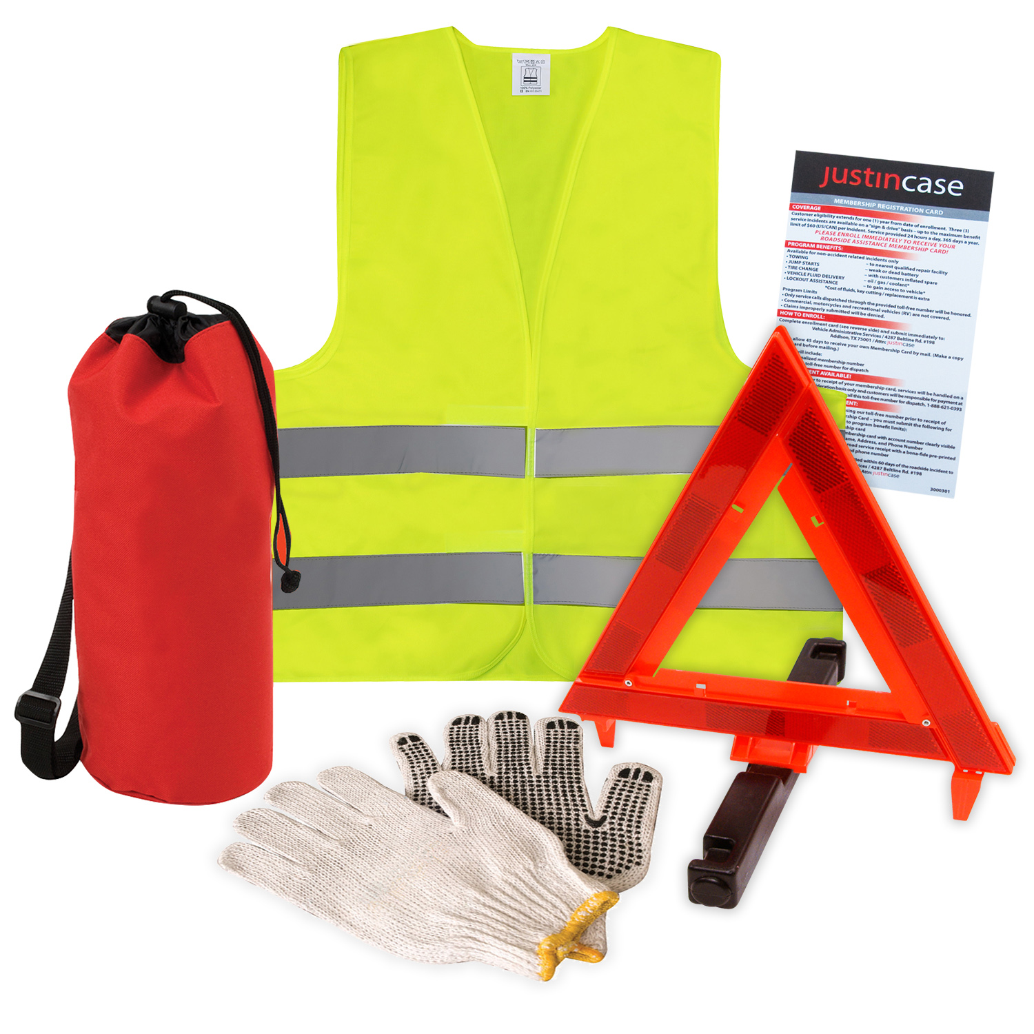 Essential Safety kit with w/24h Roadside Assistance 1
