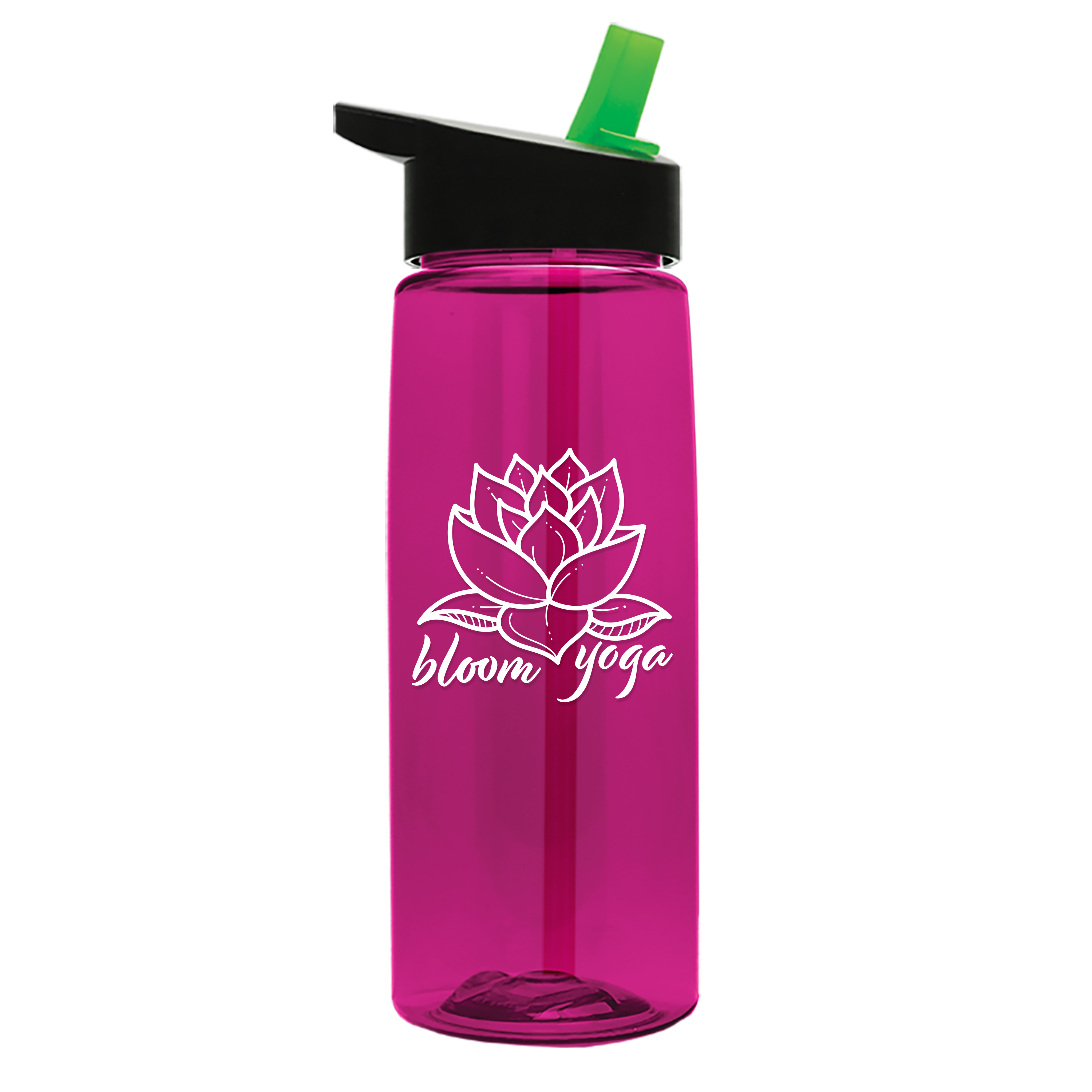 Garyline® Flair Tritan® Bottle with Flip-Straw Lid - 26 oz. 21