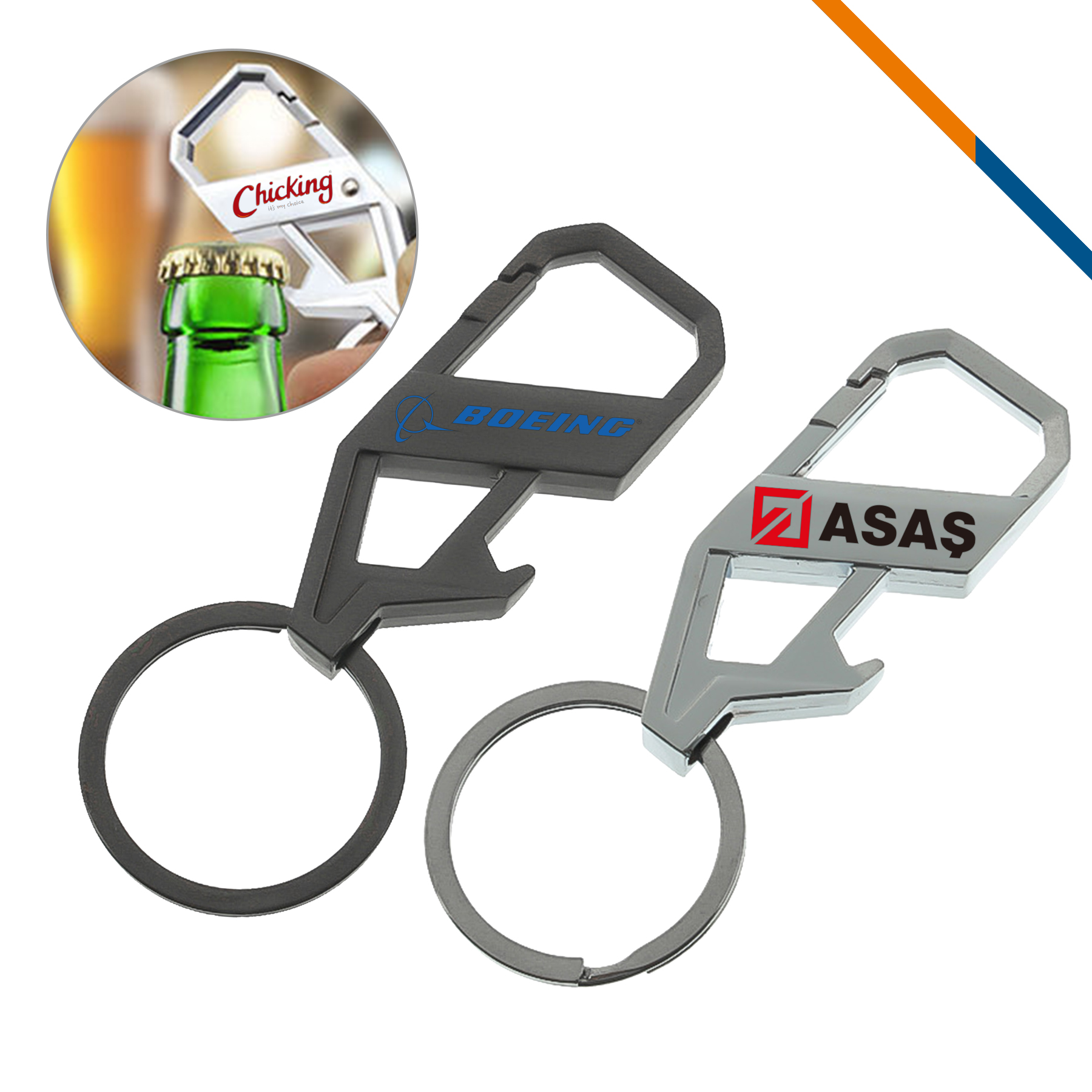 Beer Metal Keychain 4