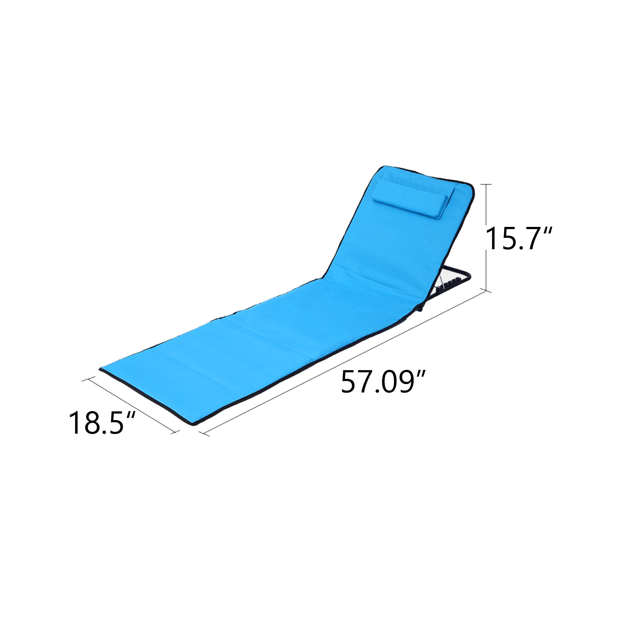 MOQ100 Five-Position Adjustable Beach Chair 2
