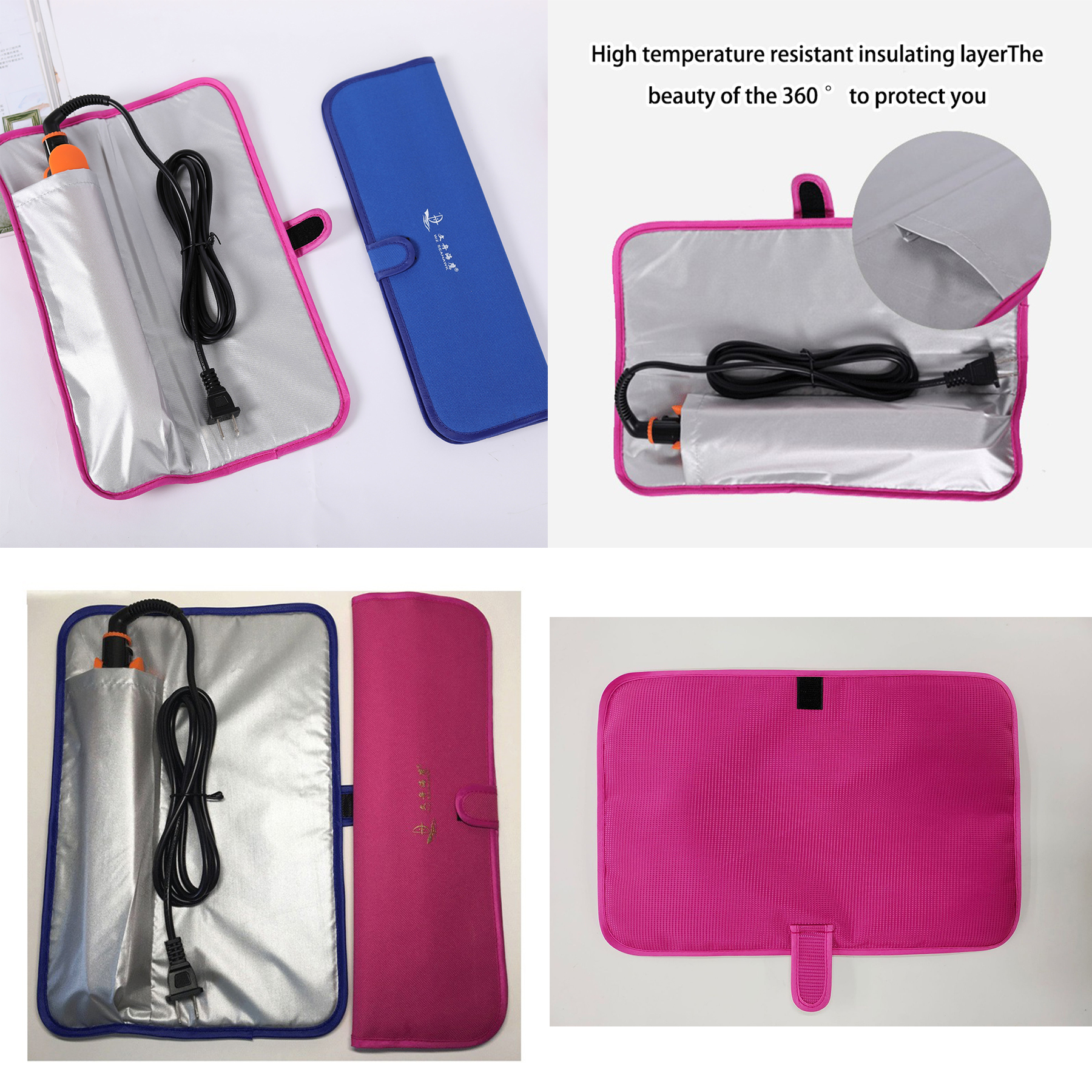 Flat Iron Heat Resistant Pouch 3
