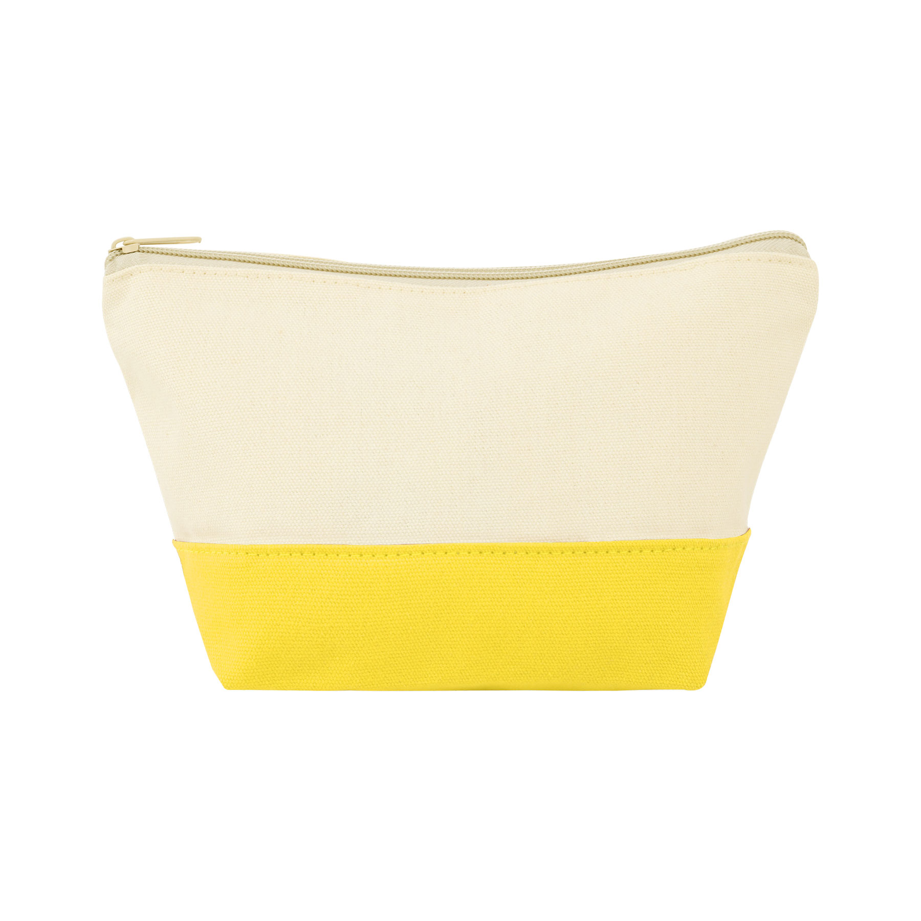 Two-Tone Canvas Cosmetic Bag 20