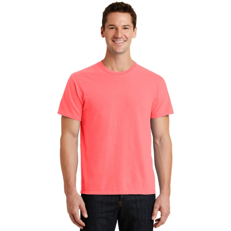 Port & Company Beach Wash Garment-Dyed Tee. 142