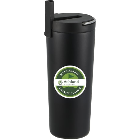 Thor Copper Insulated Tumbler 24oz Flip Straw Lid 23